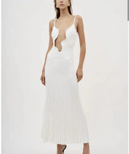 Load image into Gallery viewer, Alida - Damen Fashion Wave Sling Kleid