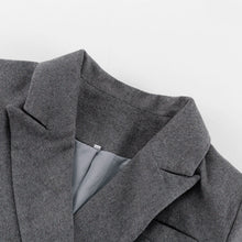 Load image into Gallery viewer, Ulah - Wollmanteljacke mit breitem Revers