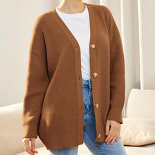 Load image into Gallery viewer, Merly - Kaschmir Cocoon Strickjacke