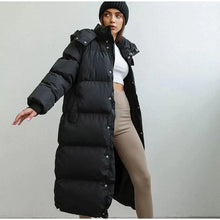 Load image into Gallery viewer, Farah – lange wattierte winterjacke