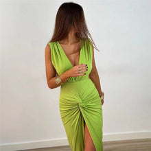 Load image into Gallery viewer, Moly - Atemberaubendes rückenfreies Sommerkleid