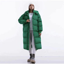 Load image into Gallery viewer, Farah – lange wattierte winterjacke