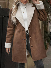 Load image into Gallery viewer, Regina - Wintermantel mit Sherpa-Futter