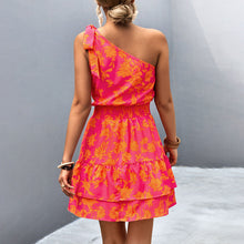 Load image into Gallery viewer, Marizza - Ein-schulter-minikleid