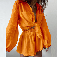 Load image into Gallery viewer, Maya - Stylisches shirt und shorts set