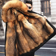 Load image into Gallery viewer, Nilo – pelzgefütterte winterjacke für herren