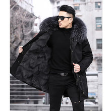 Load image into Gallery viewer, Nilo – pelzgefütterte winterjacke für herren