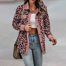 Load image into Gallery viewer, Bella - Trendige leopardendruck jacke