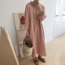 Load image into Gallery viewer, Korina - Langärmeliges Maxikleid von Polo