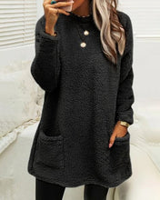 Load image into Gallery viewer, Elvie - Teddy Fleece Tunika ultra weicher Pullover