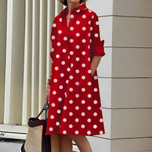 Load image into Gallery viewer, Galina- Elegante Lange Mouwen Jurk