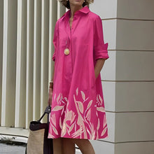 Load image into Gallery viewer, Galina- Elegante Lange Mouwen Jurk