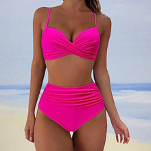 Load image into Gallery viewer, Marilou - Stilvoll hohe taille bikini