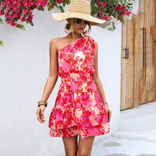 Load image into Gallery viewer, Marizza - Ein-schulter-minikleid