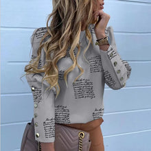 Load image into Gallery viewer, Audrey - Städtische Eleganz Bluse