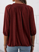 Load image into Gallery viewer, Jessica - Modisches Baumwollsweatshirt mit O-Ausschnitt