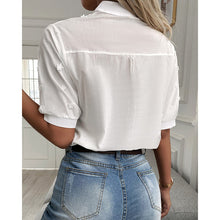 Load image into Gallery viewer, Ranessa - Raffinierte kurzärmelige Bluse