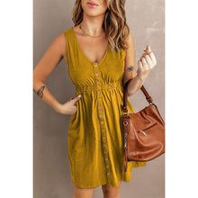 Load image into Gallery viewer, Gundina - Taillenfreies, kurzes Kleid