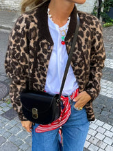 Load image into Gallery viewer, Elaiza - Leopard Strickjacke