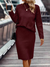Load image into Gallery viewer, Juanita -  2-Teiliges Set aus Pullover und Rock
