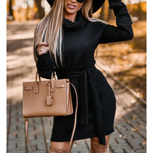 Load image into Gallery viewer, Olivia - Chic Ease Kleid mit Gürtel