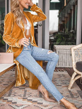 Load image into Gallery viewer, Alison - Kimono-Mantel aus Samt