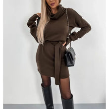 Load image into Gallery viewer, Olivia - Chic Ease Kleid mit Gürtel