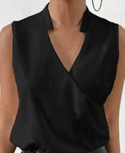 Load image into Gallery viewer, Alicia - Elegantes ärmelloses einfarbiges Top