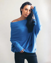 Load image into Gallery viewer, Roza - Asymmetrischer Cloud Drapierter Pullover