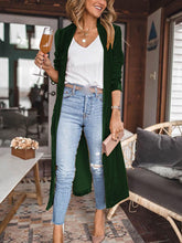 Load image into Gallery viewer, Alison - Kimono-Mantel aus Samt