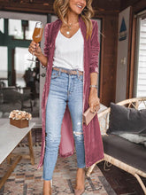 Load image into Gallery viewer, Alison - Kimono-Mantel aus Samt