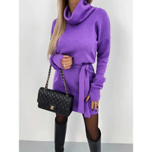 Load image into Gallery viewer, Olivia - Chic Ease Kleid mit Gürtel
