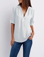 Load image into Gallery viewer, Jessica - Lässiger Pullover mit Reißverschluss