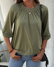 Load image into Gallery viewer, Toni - Modisches Baumwollsweatshirt mit O-Ausschnitt