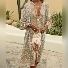 Load image into Gallery viewer, Ofel - Boho Chic Sommer Kleid