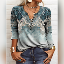 Load image into Gallery viewer, Ara - Tropics Bedruckte Sommerbluse