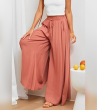 Load image into Gallery viewer, Ashley™ Broek met wijde pijpen en losse hoge taille