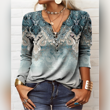 Load image into Gallery viewer, Ara - Tropics Bedruckte Sommerbluse