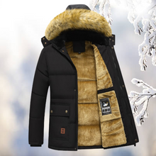Load image into Gallery viewer, Keeza - Bleiben Sie warm und stilvoll mit dem winddichten Parkas mit Fellkapuze