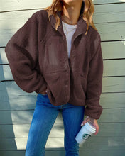 Load image into Gallery viewer, Fenela - Trendige Teddy-Jacke