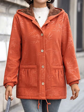 Load image into Gallery viewer, Camilla - Winterjacke mit Blattmotiv