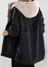 Load image into Gallery viewer, Merry - Urban Chic Pelzgefütterte Jacke