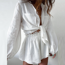 Load image into Gallery viewer, Maya - Stylisches shirt und shorts set
