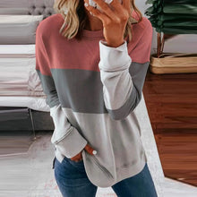 Load image into Gallery viewer, Leah - Trendy Blockfarben Pullover
