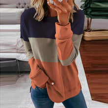 Load image into Gallery viewer, Leah - Trendy Blockfarben Pullover