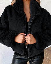 Load image into Gallery viewer, Angelina - Teddyfell Bomberjacke