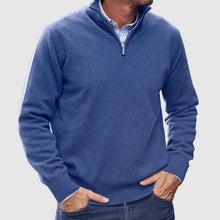 Load image into Gallery viewer, Philip - Kaschmir-Pullover für Männer mit Reißverschluss