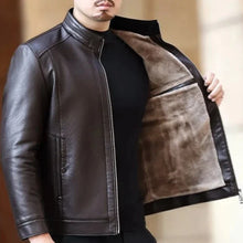 Load image into Gallery viewer, Homer - Natürliche Lederjacke