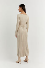 Load image into Gallery viewer, Agenly - Midi-Kleid mit langen Ärmeln