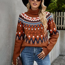 Load image into Gallery viewer, Alona - Eleganter Herbst-Rollkragenpullover